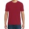 Gildan Unisex Cardinal Red Softstyle T-Shirt Blanks for Printing, Crewneck Tee